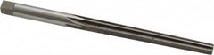 Interstate - #4 Pin, 0.2604" Diam, 0.2071" Small End, 17/64" Diam Straight Shank, 2-9/16" Flute, Taper Pin Reamer - Eagle Tool & Supply