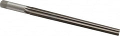 Interstate - #9 Pin, 0.6066" Diam, 0.4805" Small End, 9/16" Diam Straight Shank, 6-1/16" Flute, Taper Pin Reamer - Eagle Tool & Supply