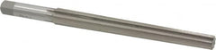 Interstate - #10 Pin, 0.7216" Diam, 0.5799" Small End, 5/8" Diam Straight Shank, 6-13/16" Flute, Taper Pin Reamer - Eagle Tool & Supply