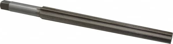 Interstate - #11 Pin, 0.878" Diam, 0.706" Small End, 3/4" Diam Straight Shank, 8-1/4" Flute, Taper Pin Reamer - Eagle Tool & Supply