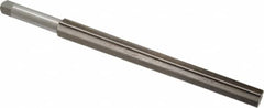 Interstate - #12 Pin, 1.05" Diam, 0.842" Small End, 7/8" Diam Straight Shank, 10" Flute, Taper Pin Reamer - Eagle Tool & Supply