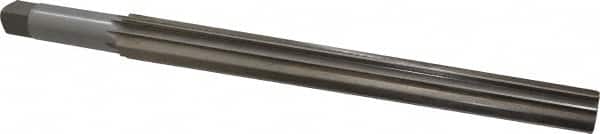Interstate - #13 Pin, 1.259" Diam, 1.009" Small End, 1-1/4" Diam Straight Shank, 12" Flute, Taper Pin Reamer - Eagle Tool & Supply