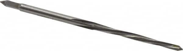 Value Collection - #6/0 Pin, 0.0806" Diam, 0.0611" Small End, 3/32" Diam Straight Shank, 15/16" Flute, Taper Pin Reamer - Eagle Tool & Supply