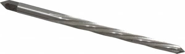 Interstate - #2 Pin, 0.2006" Diam, 0.1605" Small End, 13/64" Diam Straight Shank, 1-15/16" Flute, Taper Pin Reamer - Eagle Tool & Supply