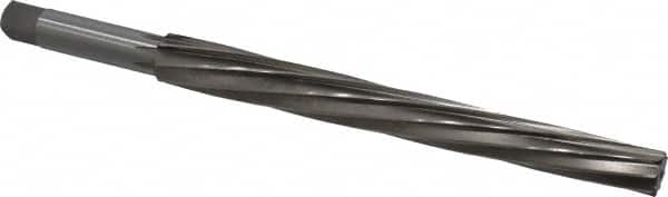 Interstate - #11 Pin, 0.878" Diam, 0.706" Small End, 3/4" Diam Straight Shank, 8-1/4" Flute, Taper Pin Reamer - Eagle Tool & Supply