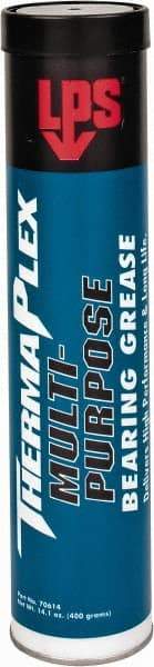 LPS - 14.1 oz Cartridge Lithium Extreme Pressure Grease - Blue, Extreme Pressure, 350°F Max Temp, NLGIG 2, - Eagle Tool & Supply