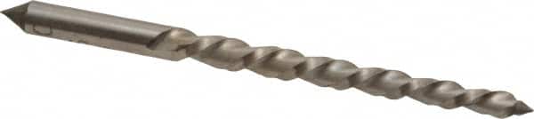 Interstate - #1 Pin, 0.1798" Diam, 0.1447" Small End, 3/16" Diam Straight Shank, 1-11/16" Flute, Taper Pin Reamer - Eagle Tool & Supply