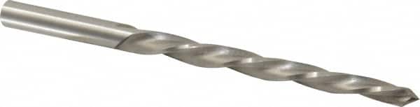 Interstate - #4 Pin, 0.2604" Diam, 0.2071" Small End, 17/64" Diam Straight Shank, 2-9/16" Flute, Taper Pin Reamer - Eagle Tool & Supply