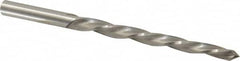 Interstate - #4 Pin, 0.2604" Diam, 0.2071" Small End, 17/64" Diam Straight Shank, 2-9/16" Flute, Taper Pin Reamer - Eagle Tool & Supply