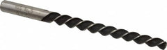 Interstate - #5 Pin, 0.2994" Diam, 0.2409" Small End, 5/16" Diam Straight Shank, 2-13/16" Flute, Taper Pin Reamer - Eagle Tool & Supply
