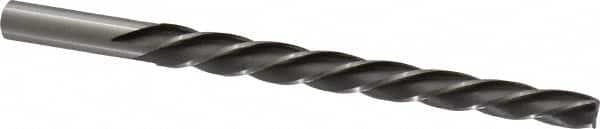 Interstate - #9 Pin, 0.6066" Diam, 0.4805" Small End, 6-1/16" Flute, Taper Pin Reamer - Eagle Tool & Supply