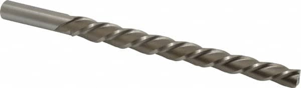 Interstate - #10 Pin, 0.7216" Diam, 0.5799" Small End, 5/8" Diam Straight Shank, 6-13/16" Flute, Taper Pin Reamer - Eagle Tool & Supply