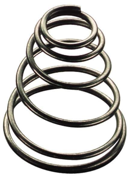 Associated Spring Raymond - 0.6" OD, 0.029" Wire, 5/8" Free Length, Compression Spring - 3.57 Lb Spring Rating - Eagle Tool & Supply