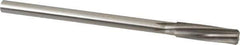 Made in USA - 29/64" High Speed Steel 6 Flute Chucking Reamer - Spiral Flute, 0.373" Straight Shank, 1-3/4" Flute Length, 7" OAL - Eagle Tool & Supply