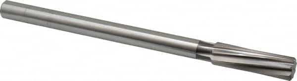 Made in USA - 21/32" High Speed Steel 8 Flute Chucking Reamer - Eagle Tool & Supply
