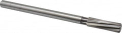 Made in USA - 21/32" High Speed Steel 8 Flute Chucking Reamer - Eagle Tool & Supply