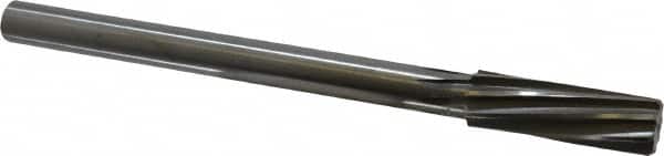 Made in USA - 25/32" High Speed Steel 8 Flute Chucking Reamer - Eagle Tool & Supply