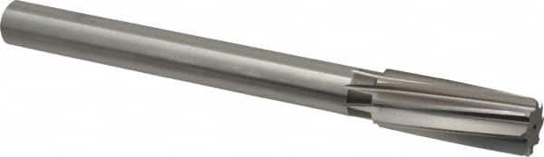 Made in USA - 1-1/16" High Speed Steel 8 Flute Chucking Reamer - Eagle Tool & Supply