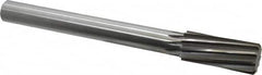 Made in USA - 1-1/4" High Speed Steel 10 Flute Chucking Reamer - Eagle Tool & Supply