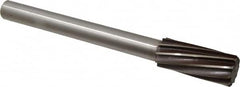 Made in USA - 1-3/8" High Speed Steel 10 Flute Chucking Reamer - Eagle Tool & Supply