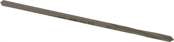 Made in USA - 9/64" Cobalt 4 Flute Chucking Reamer - Spiral Flute, 0.135" Straight Shank, 1" Flute Length, 4" OAL - Eagle Tool & Supply