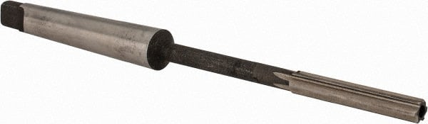 Made in USA - Letter E High Speed Steel 6 Flute Chucking Reamer - Eagle Tool & Supply
