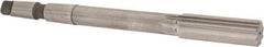 Made in USA - 13/16" High Speed Steel 8 Flute Chucking Reamer - Straight Flute, 2MT Morse Taper Shank, 2-1/2" Flute Length, 9-1/2" OAL - Eagle Tool & Supply