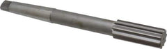 Made in USA - 1-3/16" High Speed Steel 10 Flute Chucking Reamer - Straight Flute, 3MT Morse Taper Shank, 2-7/8" Flute Length, 11" OAL - Eagle Tool & Supply