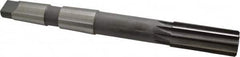 Made in USA - 1-1/4" High Speed Steel 10 Flute Chucking Reamer - Eagle Tool & Supply