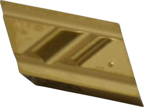 Kennametal - NPL505, KC850 Grade Carbide Profiling Insert - TiC/TiCN/TiN Finish, 55° Incl Angle, Parallelogram, 0.4567" Side Length, 1/8" Thick, 0.1mm Corner Radius - Eagle Tool & Supply