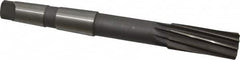 Made in USA - 1-1/4" High Speed Steel 10 Flute Chucking Reamer - Eagle Tool & Supply