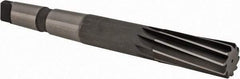 Made in USA - 1-5/16" High Speed Steel 10 Flute Chucking Reamer - Spiral Flute, 4MT Morse Taper Shank, 3" Flute Length, 11-1/2" OAL - Eagle Tool & Supply