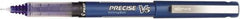 Pilot - Precision Point Roller Ball Pen - Blue - Eagle Tool & Supply