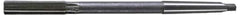 Interstate - 19/32" High Speed Steel Chucking Reamer - Straight Flute, 1MT Morse Taper Shank, 2" Flute Length, 8" OAL - Eagle Tool & Supply