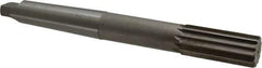 Interstate - 1-5/16" High Speed Steel 10 Flute Chucking Reamer - Straight Flute, 4MT Morse Taper Shank, 3" Flute Length, 11-1/2" OAL - Eagle Tool & Supply