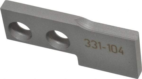 Kennametal - Left Hand Cut, 3/16" Insert Width, Cutoff & Grooving Support Blade for Indexables - 13/16" Max Depth of Cut, GS188 Insert, 13/16" Blade Width - Eagle Tool & Supply