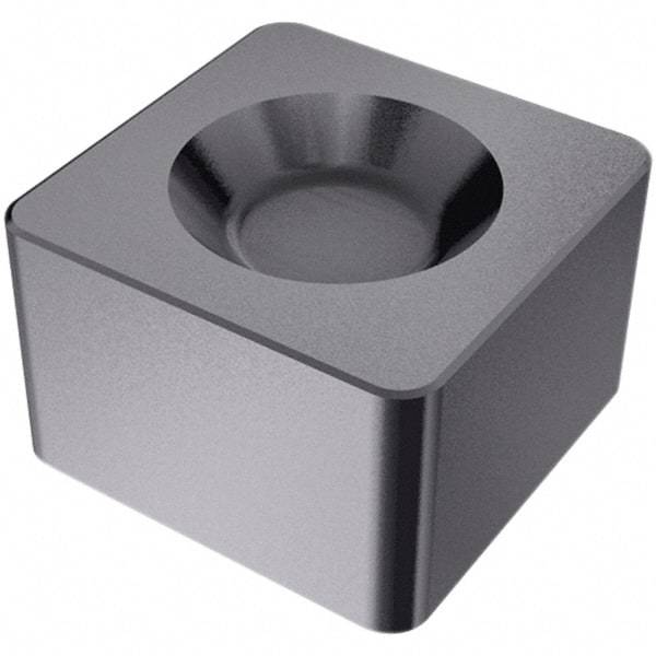 Iscar - CNMA433 T Grade IB55 CBN Turning Insert - Uncoated, 80° Diamond, 1/2" Inscr Circle, 3/16" Thick, 3/64" Corner Radius - Eagle Tool & Supply