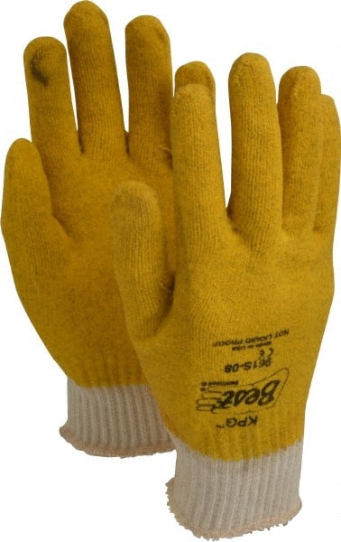 SHOWA - Size S (8) Vinyl Coated Cotton Knit General Protection Work Gloves - Eagle Tool & Supply