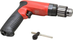 Sioux Tools - 3/8" Keyed Chuck - Pistol Grip Handle, 2,600 RPM, 14.16 LPS, 30 CFM, 1 hp - Eagle Tool & Supply