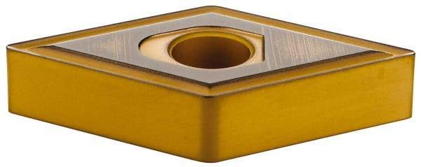 Sumitomo - DNMG431 EEX Grade AC630M Carbide Turning Insert - Al2O3 Finish, 55° Diamond, 1/2" Inscr Circle, 3/16" Thick, 1/64" Corner Radius - Eagle Tool & Supply