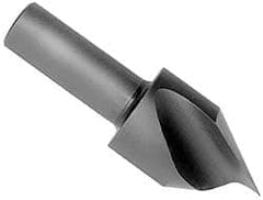 Keo - 1-1/2" Head Diam, 3/4" Shank Diam, 1 Flute 100° High Speed Steel Countersink - Eagle Tool & Supply