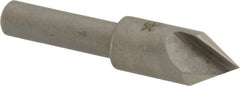Interstate - 3/8" Head Diam, 1/4" Shank Diam, 1 Flute 60° High Speed Steel Countersink - Eagle Tool & Supply