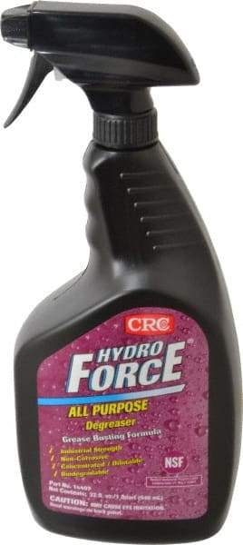 CRC - 32 oz Spray Bottle Cleaner/Degreaser - Liquid, Biodegradable, Concentrated, Unscented - Eagle Tool & Supply