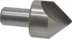 Interstate - 1-1/2" Head Diam, 3/4" Shank Diam, 1 Flute 82° High Speed Steel Countersink - Eagle Tool & Supply