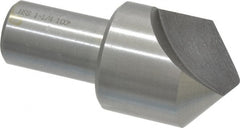 Interstate - 1-1/4" Head Diam, 3/4" Shank Diam, 1 Flute 100° High Speed Steel Countersink - Eagle Tool & Supply