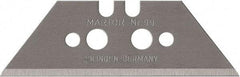 Martor USA - Carbon Steel Utility Knife Blade - 2.3622" Blade Length, 0.025" Blade Thickness - Eagle Tool & Supply