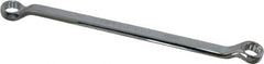 Proto - 10mm x 11mm 12 Point Offset Box Wrench - Double End, 8" OAL, Steel, Polished Finish, 7.5° Offset - Eagle Tool & Supply