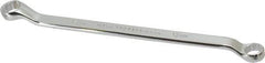 Proto - 12mm x 14mm 12 Point Offset Box Wrench - Double End, 9-1/16" OAL, Steel, Polished Finish, 7.5° Offset - Eagle Tool & Supply