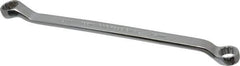 Proto - 14mm x 15mm 12 Point Offset Box Wrench - Double End, 9-11/16" OAL, Steel, Polished Finish, 7.5° Offset - Eagle Tool & Supply