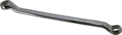 Proto - 17mm x 19mm 12 Point Offset Box Wrench - Double End, 11-5/16" OAL, Steel, Polished Finish, 7.5° Offset - Eagle Tool & Supply